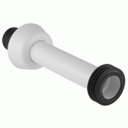 TUBO UNION DESCARGA INODORO BLANCO REF 118.026.11.1 GEBERIT, Water Bater Wc Taza VATER Tuberias Descargadores W.C.