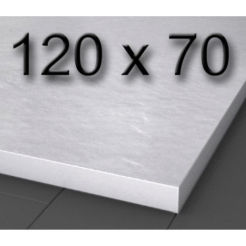 Plato de ducha de carga mineral textura pizarra de 1200 x 700 mm Blanco, Silexgel Resinas gelcoat Gel-coat Gel Coat Nudespol Poliester 120x70cm