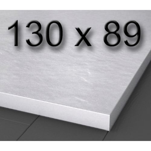 Plato de ducha de carga mineral textura pizarra de 1300 x 890 mm Blanco, Silexgel Resinas gelcoat Gel-coat Gel Coat Nudespol Poliester 130x89cm