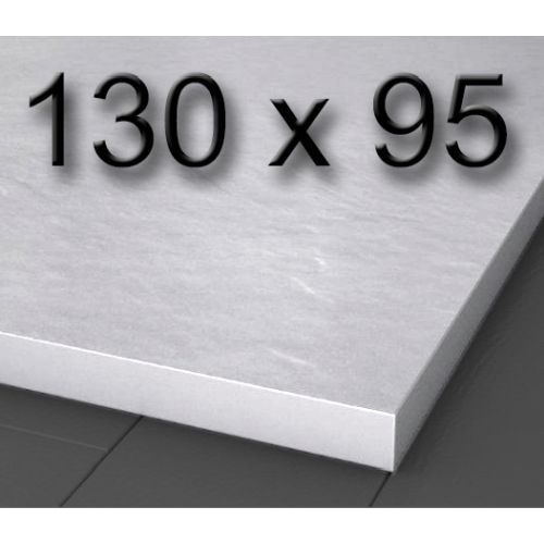 Plato de ducha de carga mineral textura pizarra de 1300 x 950 mm Blanco, Silexgel Resinas gelcoat Gel-coat Gel Coat Nudespol Poliester 130x95cm