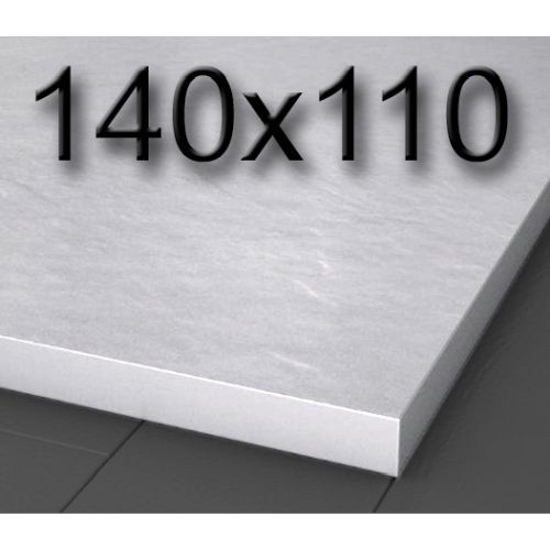 Plato de ducha de carga mineral textura pizarra de 1400 x 1100 mm Blanco, Silexgel Resinas gelcoat Gel-coat Gel Coat Nudespol Poliester 140x110m