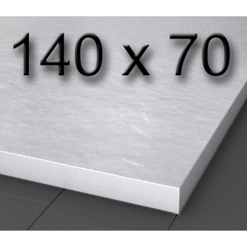 Plato de ducha de carga mineral textura pizarra de 1400 x 700 mm Blanco, Silexgel Resinas gelcoat Gel-coat Gel Coat Nudespol Poliester 140x70cm