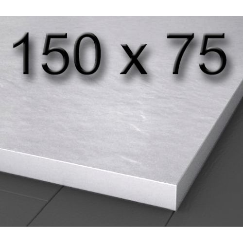 Plato de ducha de carga mineral textura pizarra de 1500 x 750 mm Blanco, Silexgel Resinas gelcoat Gel-coat Gel Coat Nudespol Poliester 150x75cm