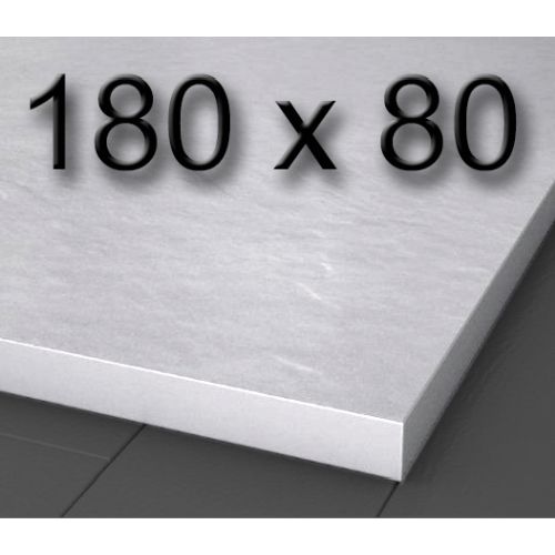 Plato de ducha de carga mineral textura pizarra de 1800 x 800 mm Blanco, Silexgel Resinas gelcoat Gel-coat Gel Coat Nudespol Poliester 180x80cm