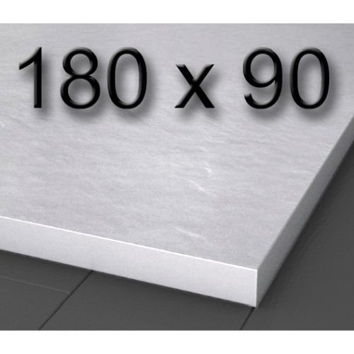 Plato de ducha de carga mineral textura pizarra de 1800 x 900 mm Blanco, Silexgel Resinas gelcoat Gel-coat Gel Coat Nudespol Poliester 180x90cm