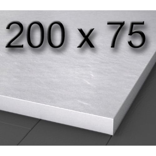 Plato de ducha de carga mineral textura pizarra de 2000 x 750 mm Blanco, Silexgel Resinas gelcoat Gel-coat Gel Coat Nudespol Poliester 200x75cm