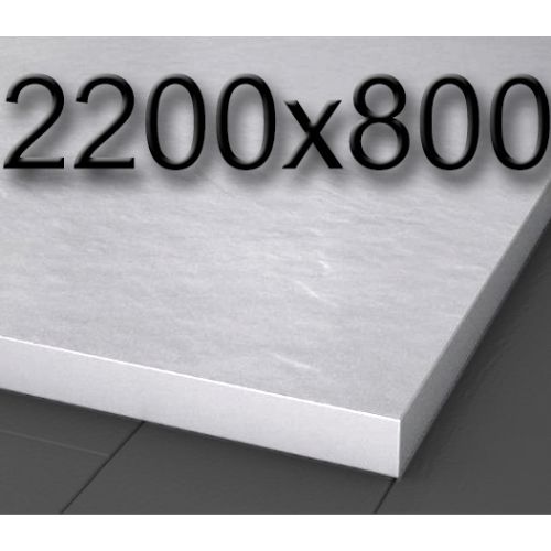 Plato de ducha de carga mineral textura pizarra de 2200 x 800 mm Blanco, Silexgel Resinas gelcoat Gel-coat Gel Coat Nudespol Poliester 220x80cm