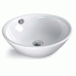 LAVABO SOBRE ENCIMERA SPA DE 43cm DE DIAMETRO BLANCO CERAZUL, Lababos washbasin basin lavavos Lavabos