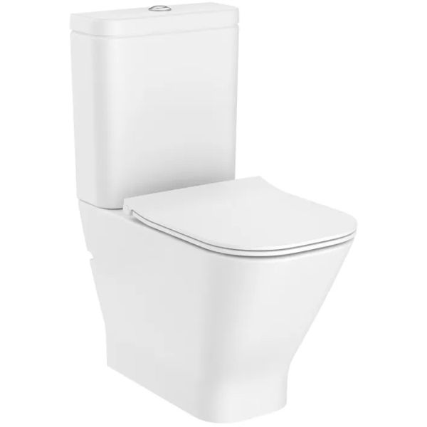 Pack WC Gescoplus compacto Blanco (taza+cisterna+asiento), the gap roca compact rimless amortiguado taza tanque asiento