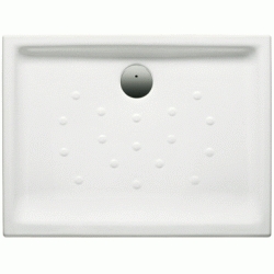 PLATO DE DUCHA DE PORCELANA MODELO MALTA DE 100x80cm EXTRAPLANO VISON ALTURA 6,5 ROCA, Roca  Sanitarios Cuadrados rectangulares Ceramicos Ceramicas 1000x800mm