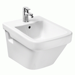 BIDE DAMA-N SUSPENDIDO COMPACTO BLANCO A357786000 ROCA DSCTL, SERIE COLECCION videt bidet Sanitarios