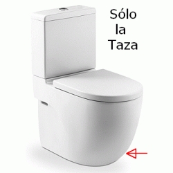 TAZA MERIDIAN-N COMPACTO TANQUE BAJO SALIDA DUAL BLANCO A342248000 ROCA DSCTL, Inodoros Water Bater Wc Cisterna Mochila Sanitarios Series Baos Aseos VATER Meridiam W.C.