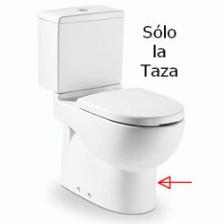 TAZA MERIDIAN-N HANDICAP TANQUE BAJO SALIDA DUAL BLANCO A34224H000 ROCA, Inodoros Water Bater Wc Cisterna Mochila Sanitarios Series Baos Aseos Blanca VATER Meridiam W.C.