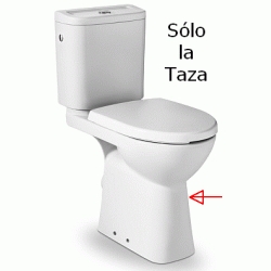 TAZA ACCESS TANQUE BAJO SALIDA HORIZONTAL BLANCO A342236000 ROCA, Inodoros Water Bater Wc Cisterna Mochila Sanitarios Series Baos Aseos Detrs Pared VATER W.C.