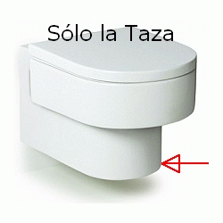 TAZA SUSPENDIDA HAPPENING BLANCO  ( SIN TAPA ) 346567000 ROCA, Inodoros Water Bater Wc Sanitarios Series Baos Aseos VATER hapenning happenning hapening SUSPENDIDOS W.C.