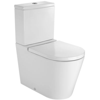 TAZA INSPIRA ROUND TANQUE BAJO SALIDA DUAL BLANCO ( SIN ASIENTO NI TANQUE) A342527000 ROCA, Inodoros Water bater WC tazas vater Sanitarios W.C. toilet seat