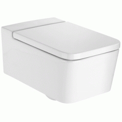 TAZA SUSPENDIDA INSPIRA SQUARE TANQUE BAJO SALIDA DUAL BLANCO ( SIN ASIENTO )  A346537000 ROCA, Inodoros Water bater WC tazas vater SUSPENDIDOS Sanitarios W.C. toilet seat