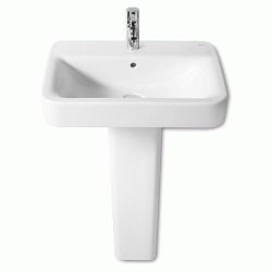 LAVABO MURAL O PARA SOBRE MUEBLE SENSO SQUARE T2 60 x 48 BLANCO 32751B000 ROCA, Sanitarios Series Baos Aseos Lavabos Murales Especiales Lababos washbasin basin lavavos Pared