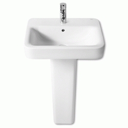 LAVABO MURAL O PARA SOBRE MUEBLE SENSO SQUARE T3 55 x 44 BLANCO  32751C000 ROCA, Sanitarios Series Baos Aseos Lavabos Murales Especiales Lababos washbasin basin lavavos Pared