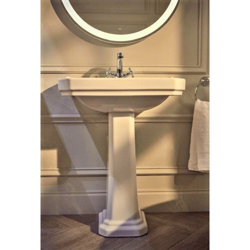 Lavabo CARMEN DE 650x480mm blanco ROCA A3270A1000, 8433290686111  lavavos lababos labavos porcelana de clasico vintage retro modelo antiguo