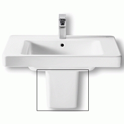 SEMIPEDESTAL KHROMA BLANCO 337652000 ROCA, Semi Pedestal Pie Columna Kroma Sanitarios