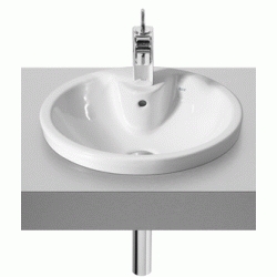 LAVABO VERANDA PARA ENCIMERA DE 460 mm PERGAMON 327446170 ROCA, DE 46 CM Lababos washbasin basin lavavos Lavabos Sanitarios