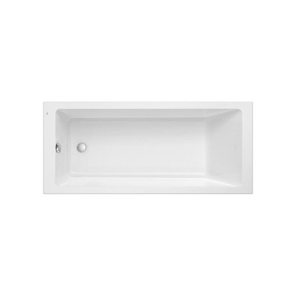 Baera acrlica rectangular VYTHOS de 1700 x 750 x 435mm Blanco ROCA A248552000, 