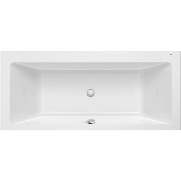 Baera acrlica modelo VYTHOS de 170x75 biplaza Blanco ROCA A248554000, 