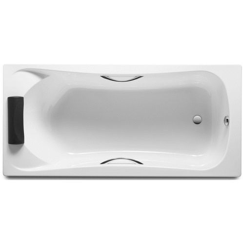 BAERA ACRILICA MODELO BECOOL DE 1800 x 800 BLANCA ROCA A248015001, FIBRA Sanitarios Blanco