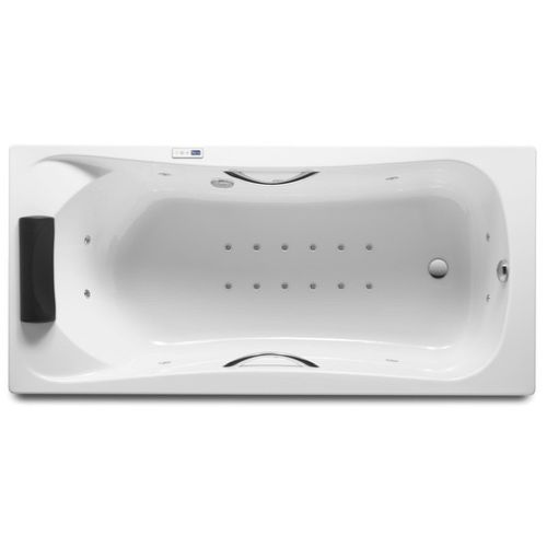 BAERA ACRILICA MODELO BECOOL DE 1800 x 800 HIDROMASAJE TOTAL PD BLANCA ROCA A248048001, fibra Sanitarios Blanco