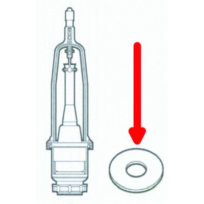 JUNTA DE CIERRE PLANA PARA DESCARGADOR D2P DE 32 x 68 ROCA, GOMAS MECANISMOS RECAMBIOS REPUESTOS Taza Inodoros Water bater WC tazas vater TANQUE MOCHILA MEMBRANA Sanitarios W.C.  Menbranas Descargas cisternas Fontaneria