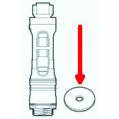 JUNTA DE CIERRE PLANA PARA DESCARGADOR D1D Y D2D DOBLE PULSADOR DE 16 x 66 ROCA, GOMAS MECANISMOS RECAMBIOS REPUESTOS Taza Inodoros Water bater WC tazas vater TANQUE MOCHILA MEMBRANA Sanitarios con W.C.  Menbranas Descargas cisternas Fontaneria