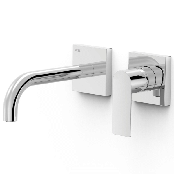 Grifo monomando empotrado para lavabo LOFT TRES 20030001, 