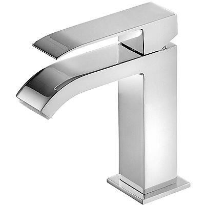 MONOMANDO DE LAVABO CUADRO-TRES CON MANETA Y CAO CASCADA REF. 00610101 CROMADO TRES 8429546447506, GRIFERIAS GRIFOS Lababos washbasin basin lavavos Lavabos Repisa Mezcladores Mezcladoras single handle faucet