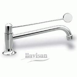 GRIFO LAVABO MEDICAL 1/2 SALIENTE 19 CM, Llavisn Gerontolgico Gerontolgica Palanca Larga GRIFERIAS SANITARIA HOSPITALARIA GRIFOS Lababos washbasin basin lavavos Lavabos clinica Repisa Medicinales Maneta Mandos con Geontologica monomando de lavabo de un agua 1 agua