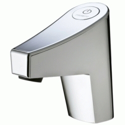 GRIFO ELECTRONICO PARA LAVABO DE 1 AGUA DOMO NEW TOUCH TRANSFORMADOR REF. 56635 PRESTO 3535770566359, PULSADORES GRIFERIAS GRIFOS CROMO CROMADA TEMPORIZADA Lababos washbasin basin lavavos Lavabos UNA Repisa