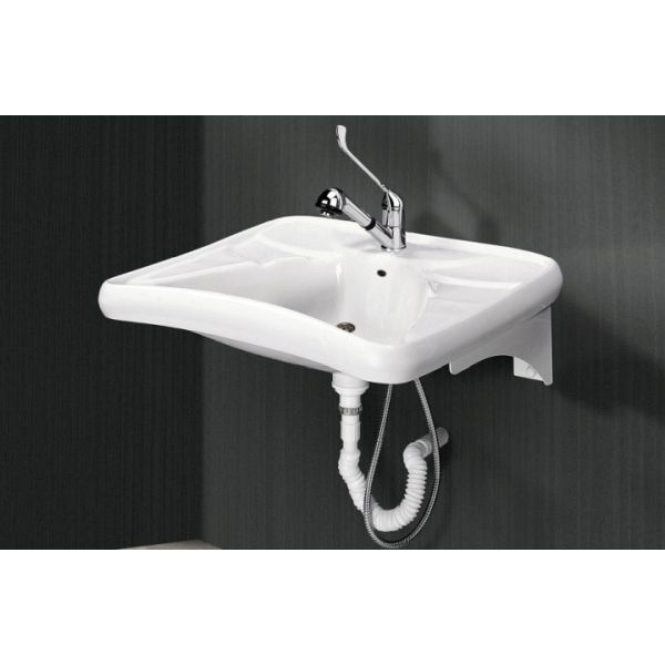 LAVABO PRESTOSAN 861 CON GRIFO PRESTODISC 640 80601 8427838806017, GRIFERIAS Recomendado ECNMC GRIFOS Lababos washbasin basin lavavos Lavabos Repisa Pulsadores