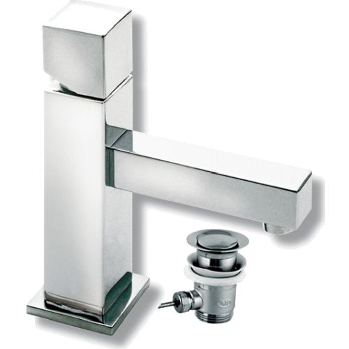 MONOMANDO DE LAVABO VALVULA AUTOMATICA PRISMA CROMADO REF 87108 FELIU BOET 8430116011997, DESAGUES AUTOMATICO CROMO CROMADA GRIFERIAS GRIFOS SALDOS BALBULAS Lababos washbasin basin lavavos Lavabos Repisa Mezcladores Mezcladoras single handle faucet