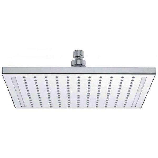 ROCIADOR DE DUCHA CUADRADO DAYLIGHT DE 300x300 mm CON LUCES LED  BLANCAS ABS REF 058271 GROBER, ALCACHOFAS DUCHA LLUVIA CROMO CROMADA FIJAS Leroy Merlin leroymerlin bauhaus bauaus bricomart bricodepot leroi bahaus bajaus bricomart alibaba ikea amazon bricor aki bricorama lightinthebox light in the box ebay eachbuyer aliexpress tomtop 300x300 30x30 GRB Blanco