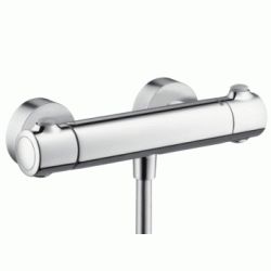 MEZCLADOR TERMOSTATICO DE DUCHA ECOSTAT SL CROMADO REF 13261000 HANS GROHE DSCTL, TERMOSTATICA GRIFOS GRIFERIAS PLATO DUCHA CROMO CROMADA MONOMANDOS Hansgrohe thermostatic shower mixer wall-mounted hung