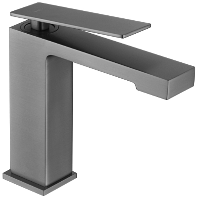 MONOMANDO DE LAVABO PISA NEGRO BLACK GUN METAL REF: BDP048-1BGM IMEX, 