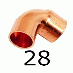 CODO MACHO HEMBRA FIGURA 92 DE COBRE DE 28, MH PARA SOLDAR CODOS (MH) ( MH ) (M-H) ( M-H ) Cu M/H 90 copper elbows