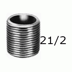 MANGUITO INTERIOR FIGURA 531 DE 21/2" GALVANIZADO, Hierro ROSCA GALVANIZADA 2 1/2 2-1/2 75 Uniones Empalmes Enpalmes Empalmar Enpalmar