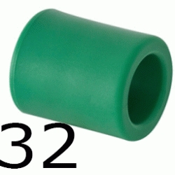 MANGUITO 32-32 MM, UNION ppr polipropileno copolimero para polifusionar TERMOFUSIONAR Empalmes Enpalmes Empalmar Enpalmar Figura 270 Fg