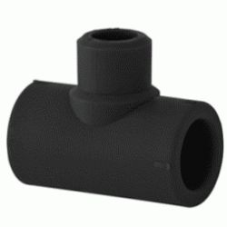 TE CENTRO MACHO N 20-20-20 MM, DERIVACION CENTRO MACHO DERIBACION ACCESORIOS TERMOFUSINAR polifusionar POLIETILENO PE-100 SYSTEM POLITILENO Negros Negras Repolen Figura 130 Fg