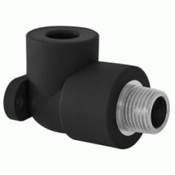 CODO 90 R M / PARED N 20-1/2", MURAL MURO ACCESORIOS TERMOFUSINAR polifusionar POLIETILENO PE-100 SYSTEM POLITILENO Negros Negras Repolen Atornillar para Figura 471 fg Grifos Base Plaqueta