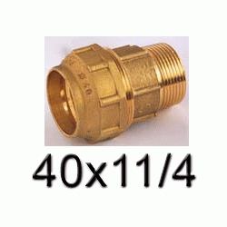 K 61 RACOR ENLACE MIXTO MACHO DE METAL DE 40 11/4 POLIETILENO, Racor Fittings Polietileno Fitings Accesorio Kas Uniones, Engarce, Enchufe, Ensamble, Enganche, Empalme, Acoplamiento Conexin K61 K-61 ROSCA MACHO politileno 1 1/4 1-1/4 laton k-61 Entronque TERMINALES Racords Machones Mechones TRM 40x11/4 Saiplen Sayplen Para Tuberias Tubos