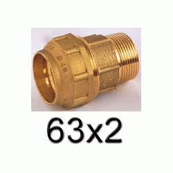 K 61 RACOR ENLACE MIXTO MACHO DE METAL 63 2 POLIETILENO, Racor Fittings Polietileno Fitings Accesorio Kas Uniones, Engarce, Enchufe, Ensamble, Enganche, Empalme, Acoplamiento Conexin K61 K-61 ROSCA MACHO politileno laton k-61 Entronque TERMINALES Racords Machones Mechones TRM 63x2 Saiplen Sayplen Para Tuberias Tubos