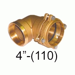 K 64 CODO DE METAL MIXTO HEMBRA 110 4 PARA POLIETILENO, Racor Fittings Polietileno Fitings Accesorio Kas K64 K-64 ROSCA HEMBRA politileno laton Terminales Racords TRH 110x4 Saiplen Sayplen Tuberias Tubos