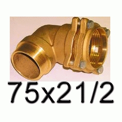 K 64 CODO DE METAL MIXTO MACHO 75 21/2 PARA POLIETILENO, Racor Fittings Polietileno Fitings Accesorio Kas K64 K-64 CURVA ROSCA MACHO politileno 2 1/2 2-1/2 laton CURBA Terminales Racords TRM 75x21/2 Saiplen Sayplen Tuberias Tubos